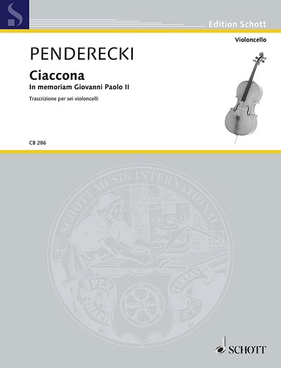 DL: K. Penderecki: Ciaccona, 6Vc (Pa+St)