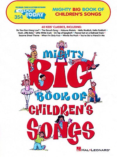Mighty Big Book of Children's Songs, Klav