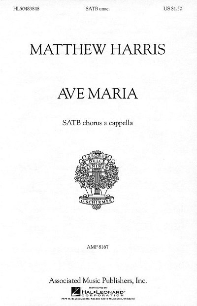 M. Harris: Ave Maria, GCh4 (Chpa)