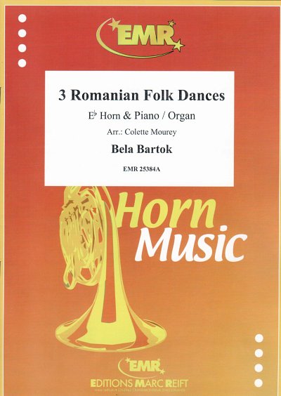 B. Bartók: 3 Romanian Folk Dances, HrnKlav/Org