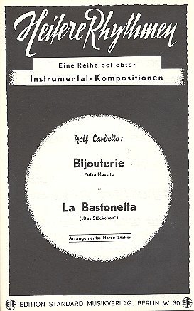 Bijouterie - La Bastonett, SalOrch (Stimmen)