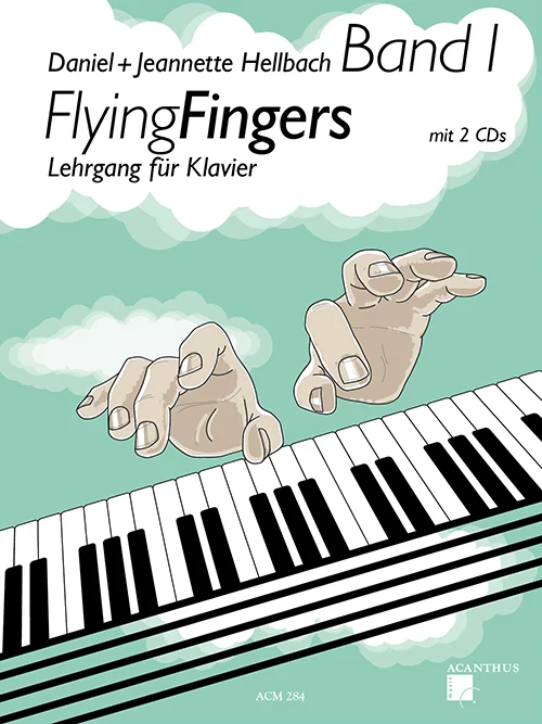 D. Hellbach: Flying Fingers 1, Klav (+2CDs) (0)