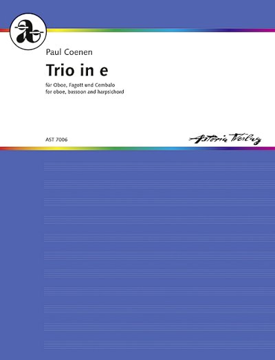 DL: P. Coenen: Trio in e (Pa+St)
