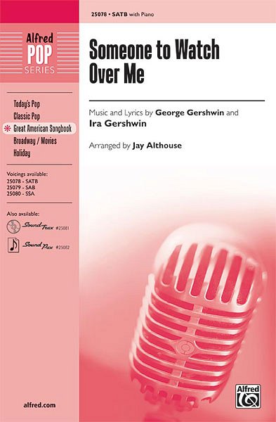 G. Gershwin: Someone to Watch Over Me, Gch;Klav (Chpa)