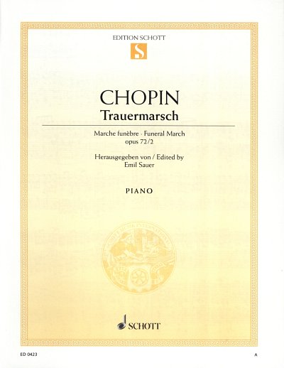 F. Chopin: Trauermarsch c-Moll op. 72/2 (posth.) , Klav