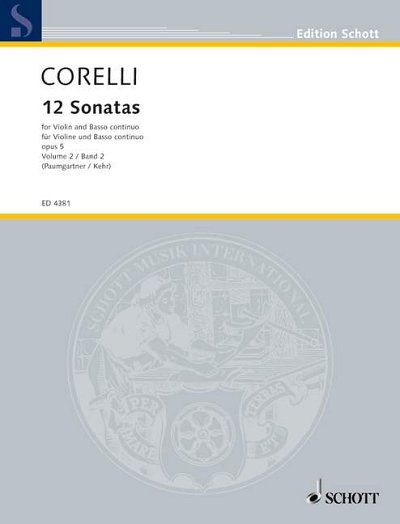 A. Corelli: 12 Sonates