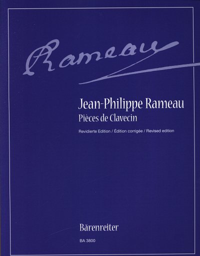 J.-P. Rameau: Pièces de Clavecin, Cemb