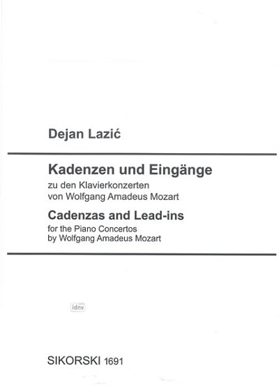 D. Lazic: Kadenzen und Eingänge, Klav