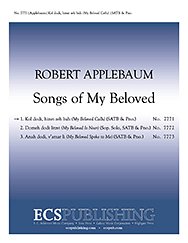 R. Applebaum: Songs of My Beloved: 1. Kol D, GchKlav (Part.)