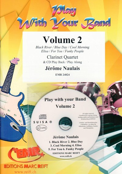 J. Naulais: Play With Your Band Volume 2, 4Klar (+CD)