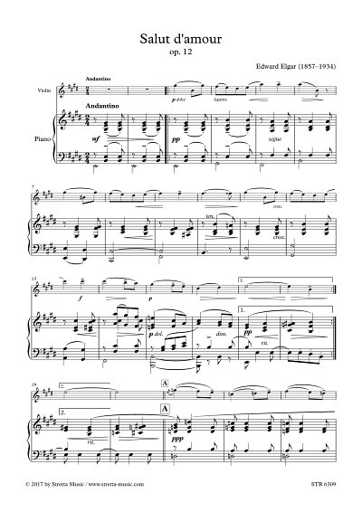 DL: E. Elgar: Salut d'amour, VlKlav