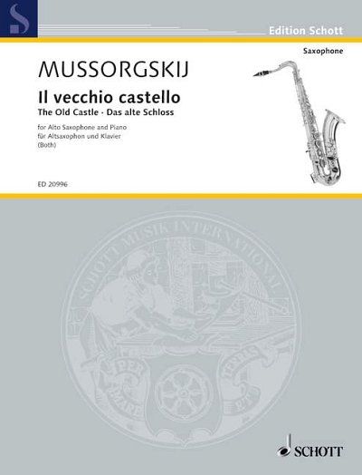 DL: M. Mussorgski: Das alte Schloss, ASaxKlav