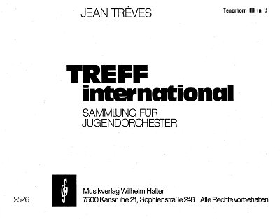 J. Trèves: Treff International 1, Jblaso (ThrnB3)