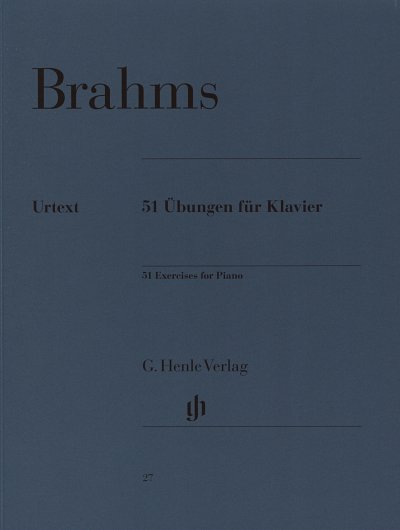 J. Brahms: 51 Übungen, Klav