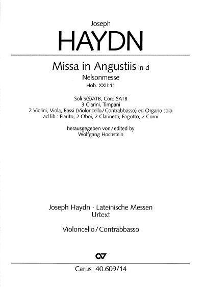 J. Haydn: Missa in Angustiis in d, GesGchOrchOr (VcKb)