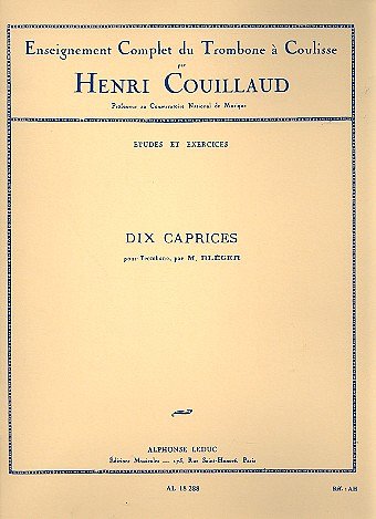 H. Couillaud: Dix Caprices, Pos