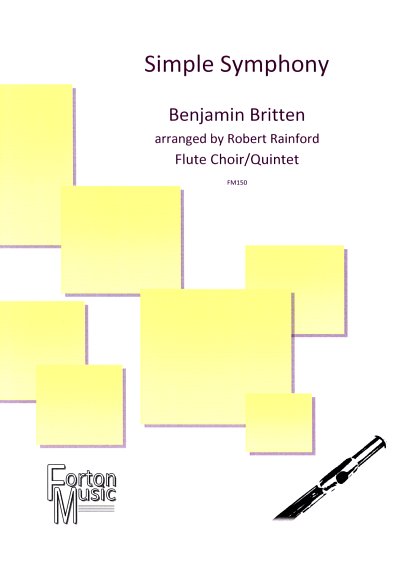 AQ: B. Britten: Simple Symphony, 5Fl (Pa+St) (B-Ware)