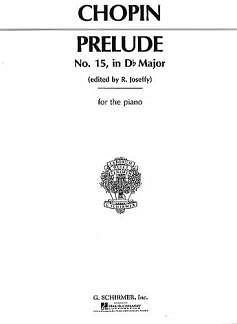 F. Chopin: Prelude, Op. 28, No. 15 in Db Major, Klav