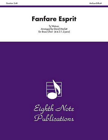 D. Marlatt: Fanfare Esprit, 13BlechPauPe (Pa+St)