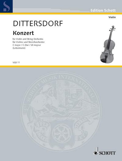 DL: C. Ditters v. Ditter: Konzert C-Dur, VlStro (KASt)
