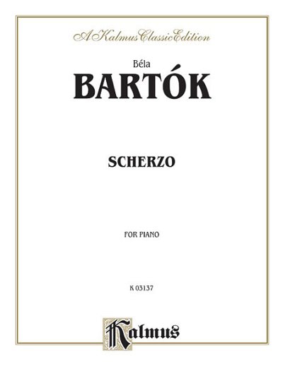B. Bartók: Scherzo (Gmunden 1903)