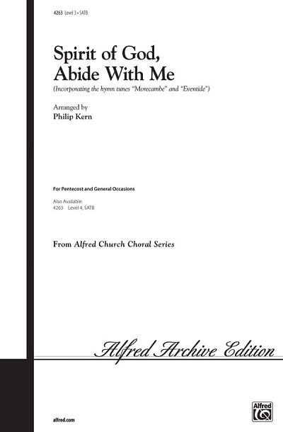 Spirit of God, Abide with Me