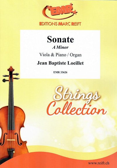 J.-B. Loeillet: Sonata A minor, VaKlv/Org (KlavpaSt)