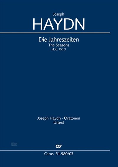 J. Haydn: Die Jahreszeiten, 3GesGchOrch (KA)