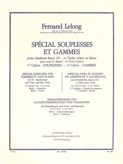 F. Lelong: Fernand Lelong: Special Souplesses et Gammes