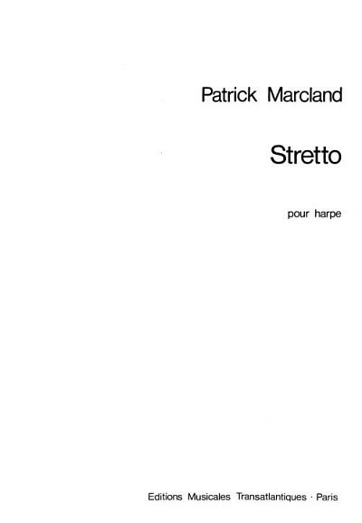 Stretto pour Harpe, Hrf (Bu)