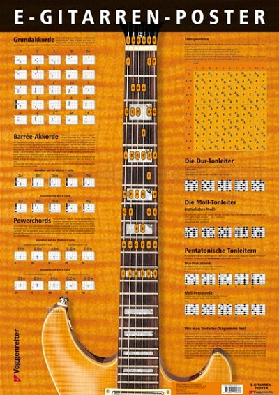 E-Gitarren-Poster, E-Git (Poster)