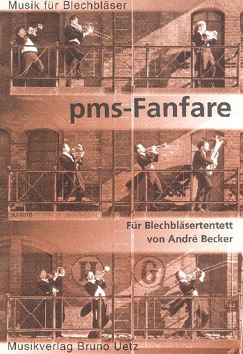 A. Becker: pms-Fanfare, 10Blech;PaGl (Pa+St)