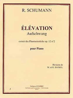 R. Schumann: Elévation op.12 n°2 (des Phantasiestücke)
