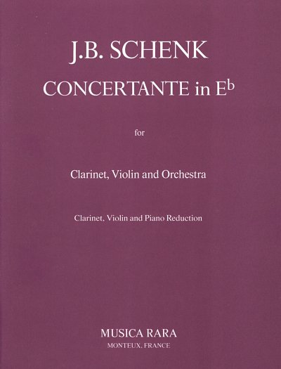 Schenk Johann Baptist: Concertante in Es