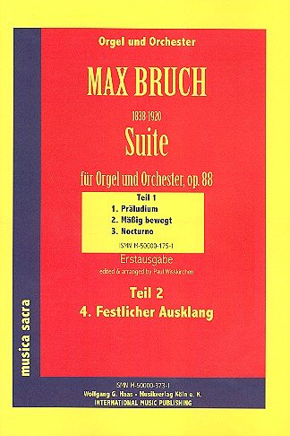 M. Bruch: Suite Op 88 Teil 2