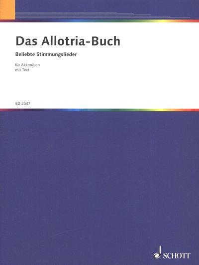 Das Allotria-Buch , Akk;Gs