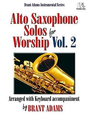 B. Adams: Alto Saxophone Solos For Worship, ASaxKlav (Bu+CD)