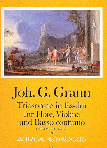 J.G. Graun: Sonate Es-Dur, FlVlBc (Pa+St)