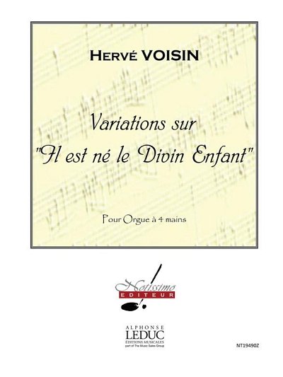 Variations Sur Il Est Ne Le divin Enfant, Org