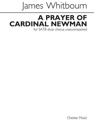 J. Whitbourn: A Prayer Of Cardinal Newman, GchKlav (Chpa)