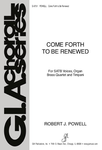 R.J. Powell: Come Forth to be Renewed - Instrument parts