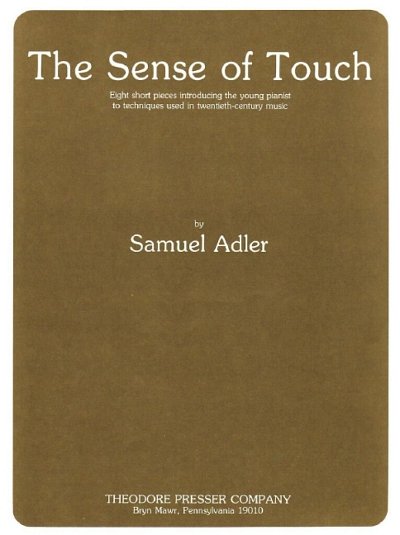 S. Adler: The Sense Of Touch, Klav