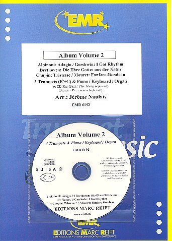 J. Naulais: Album Volume 2, 3TrpKlav (+CD)