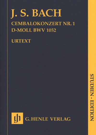 J.S. Bach: Cembalokonzert Nr. 1 d-Moll BWV 1, CembStro (Stp)