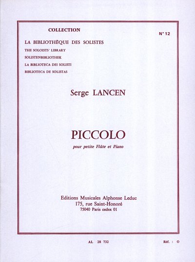 S. Lancen: Piccolo, PiccKlav (KlavpaSt)