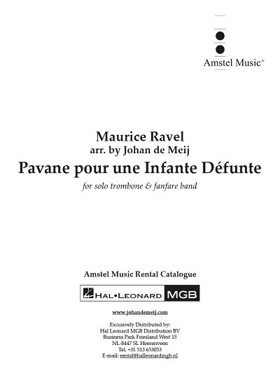 M. Ravel: Pavane pour une Infante Défunte, PosFanf (Part.)