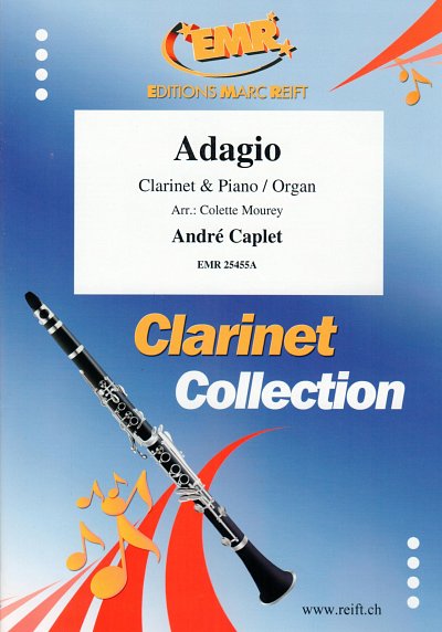 DL: A. Caplet: Adagio, KlarKlv/Org