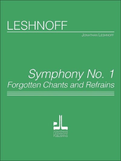 L. Jonathan: Symphony No.1, Orch (Part.)