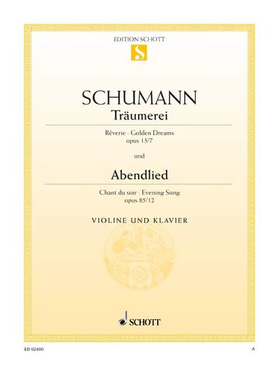 DL: R. Schumann: Träumerei / Abendlied, VlKlav