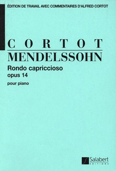 F. Mendelssohn Barth: Rondo Capriccioso Opus 1, Klav (Part.)